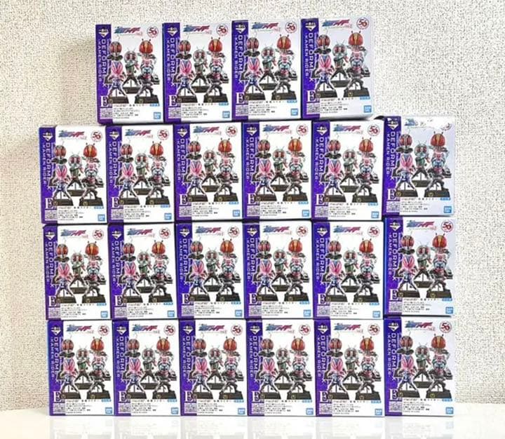 【E賞ディフォルメクス 全22種コンプ】一番くじ 仮面ライダー vol.1