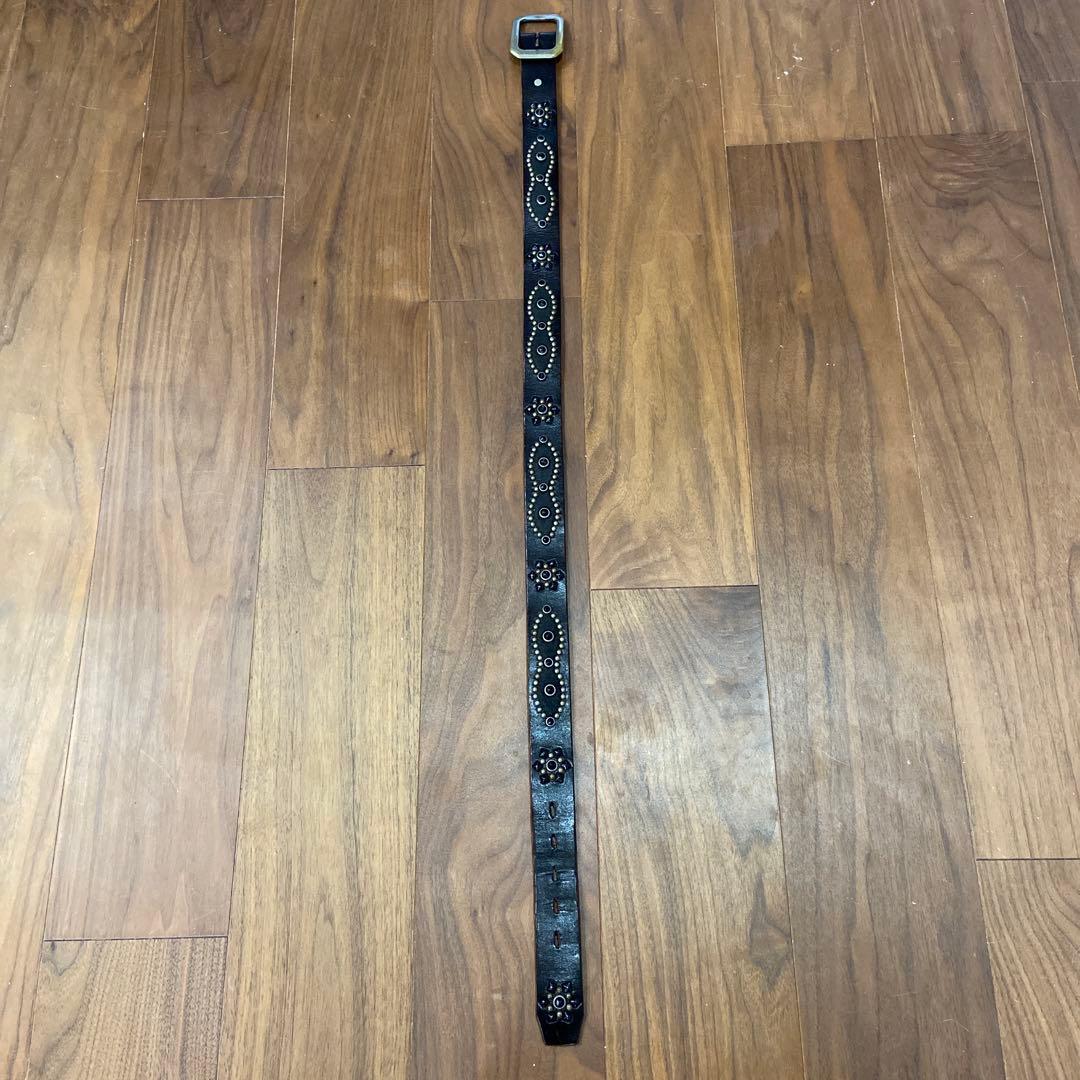 希少初期 HTC オーバーレイピーナッツ 黒スエード×ブラックストーン 34