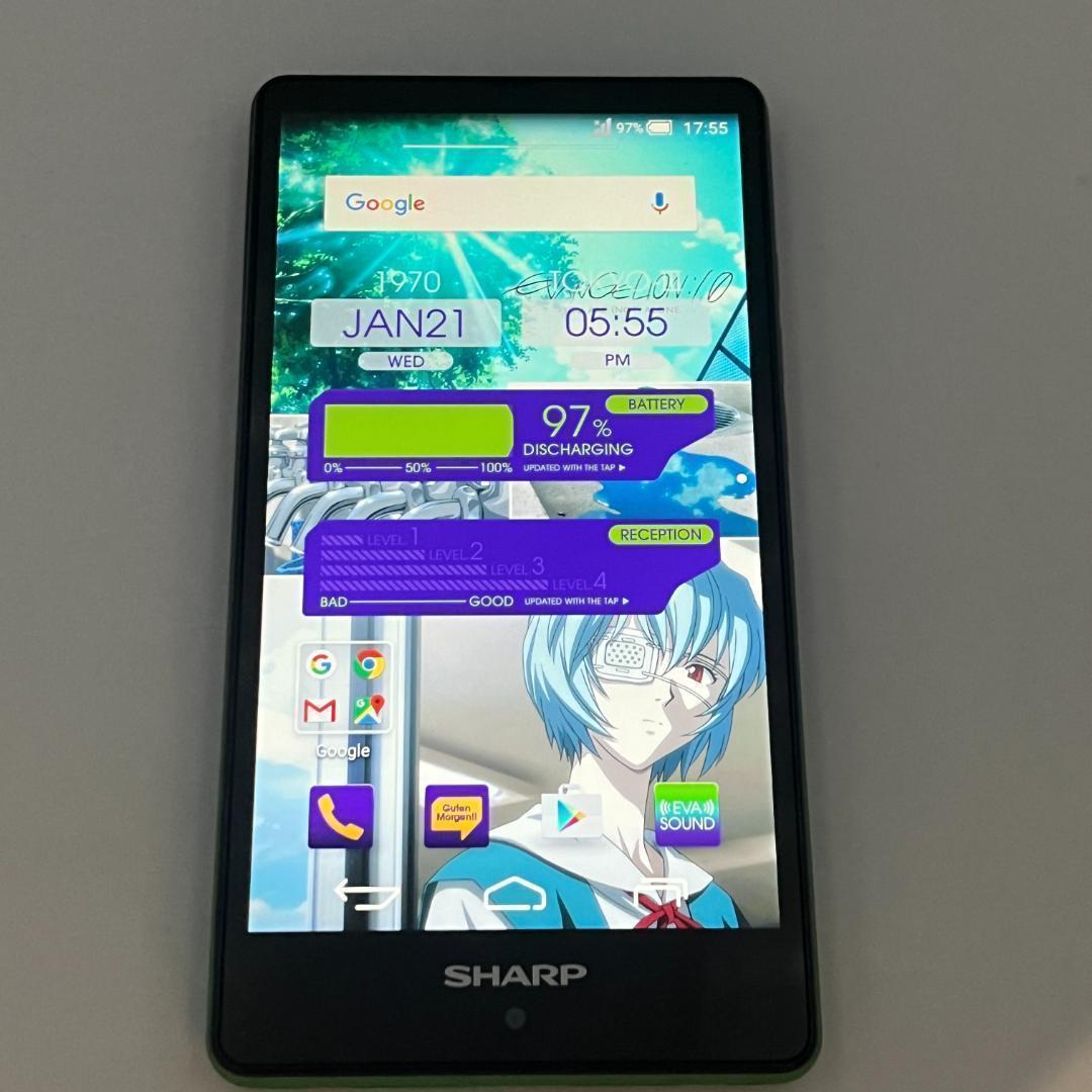 概美品】SH-M02-EVA20 エヴァンゲリオン スマートフォン 限定3万台