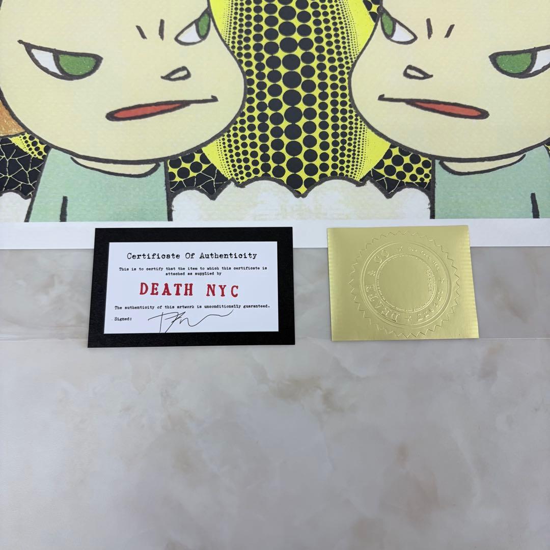 DEATH NYC 奈良美智 世界限定100枚 現代アート 直筆サイン - メルカリ