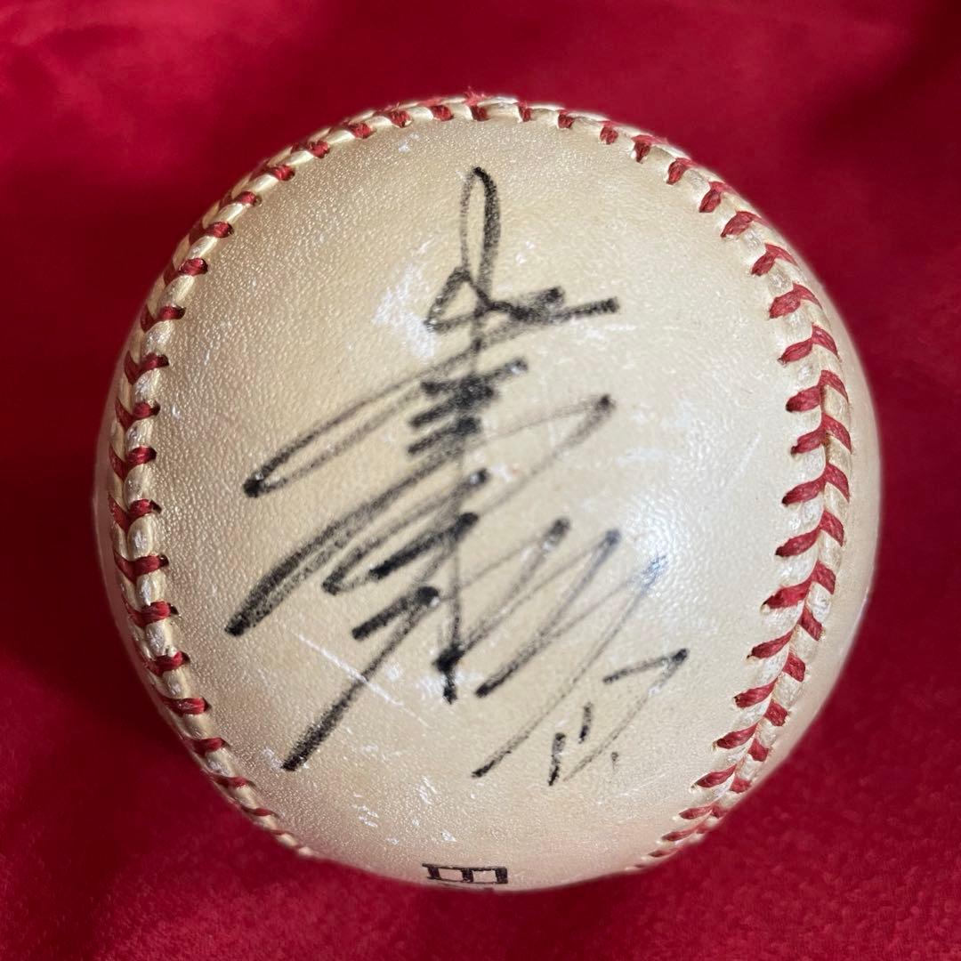 中日ドラゴンズ 鈴木 孝政 #29 ➕ 牛島和彦 #17 直筆サインボール