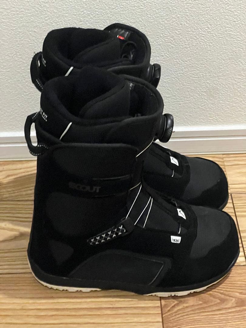 美品 人気サイズ 25.5cm HEAD SCOUT BOA ブーツ