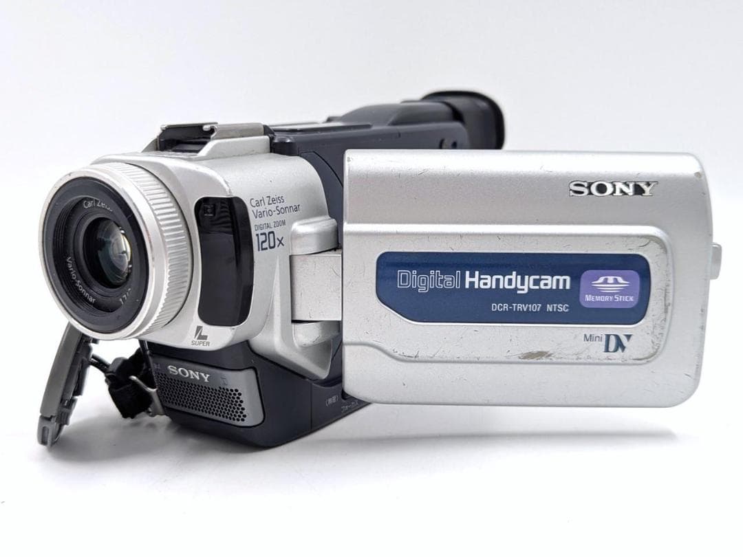 miniDVのダビングに！ SONY ビデオカメラ DCR-TRV107
