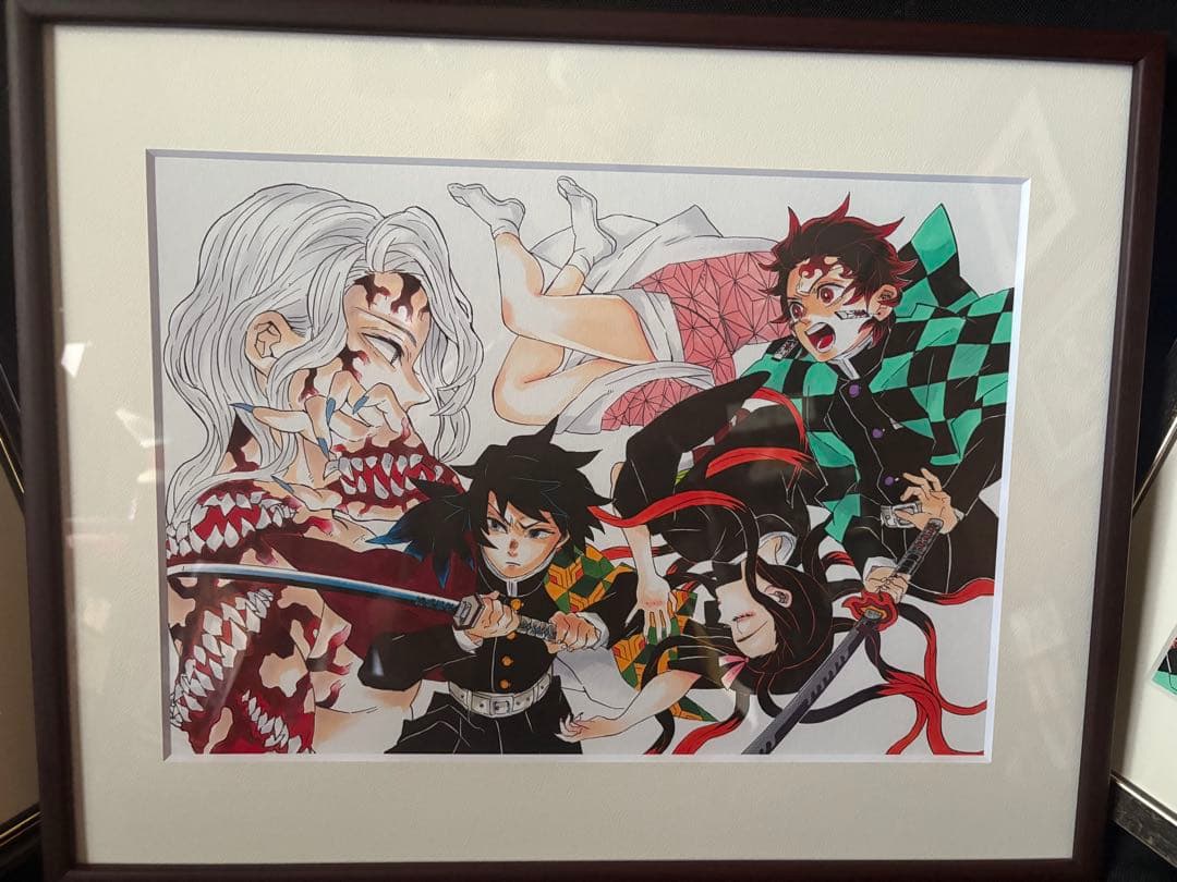 鬼滅の刃　高級複製原画　希少3点まとめ売り