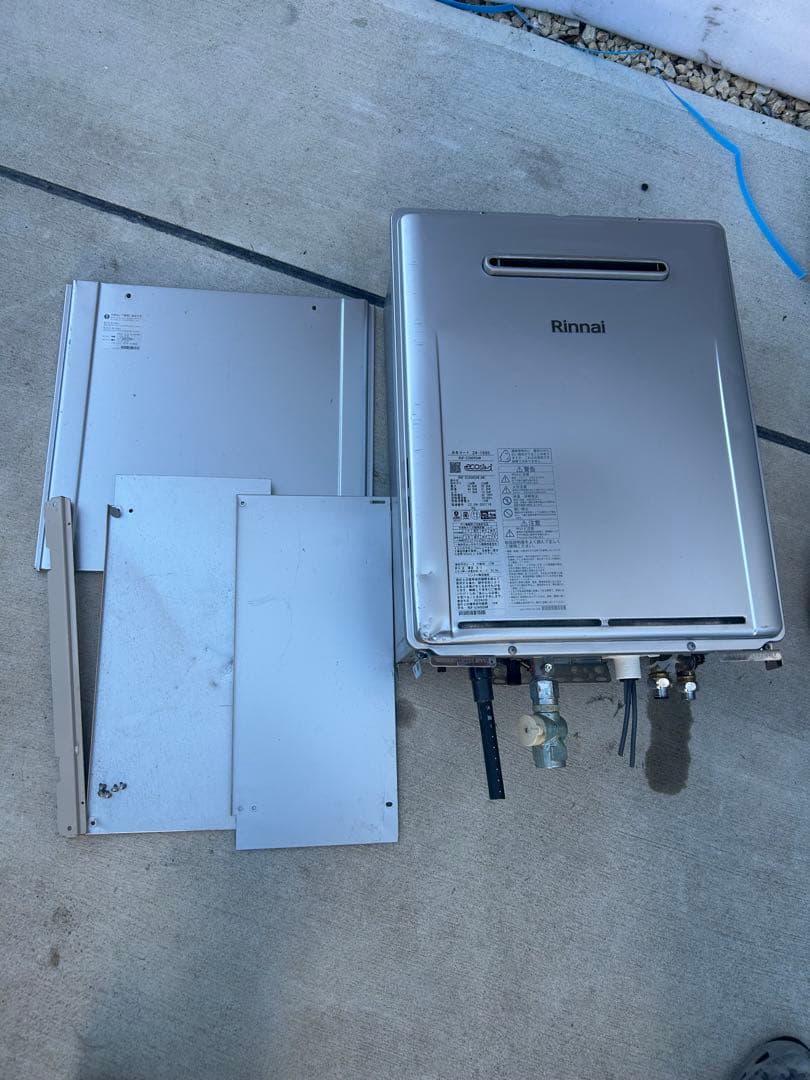 601 美品 リンナイ RUF-E2406SAW（A ）ガスふろ給湯器(都市ガス リンナイ（Rinnai） ガスふろ給湯器 RUF-E2406SAW（A） 24号壁掛型