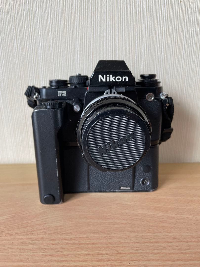 ニコン フィルムカメラ F3 MD-4 50mm1.4 ニコンのフィルム一眼レフカメラ「F3/T HP モータードライブ MD-4