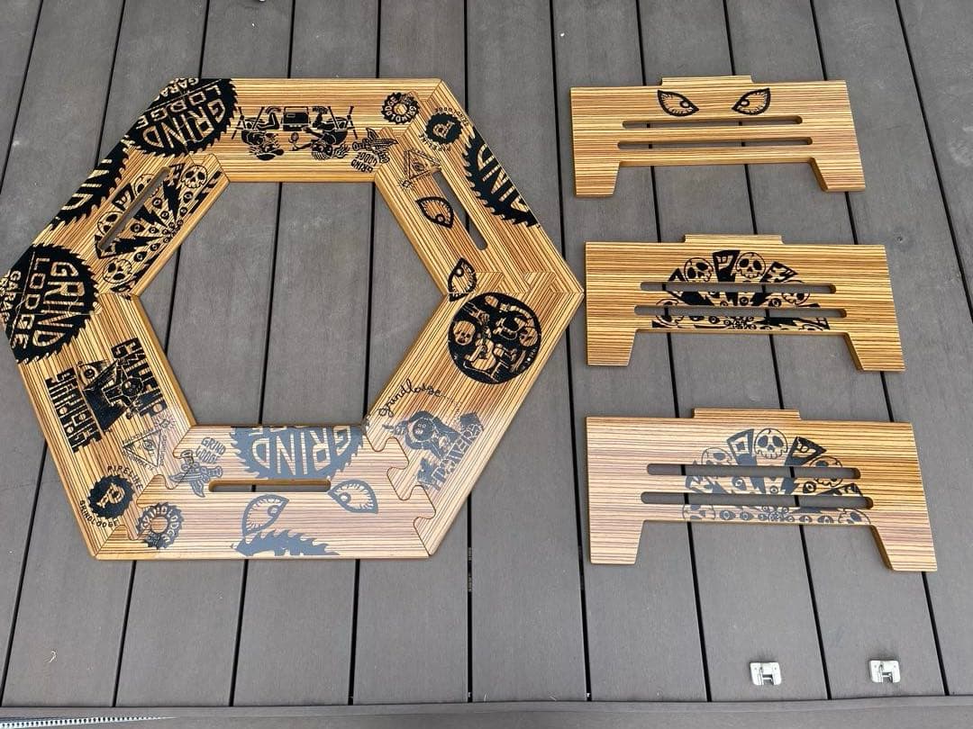 値下げ 人気 TheArth ざぁーす ヘキサテーブル グラインドロッヂ 生