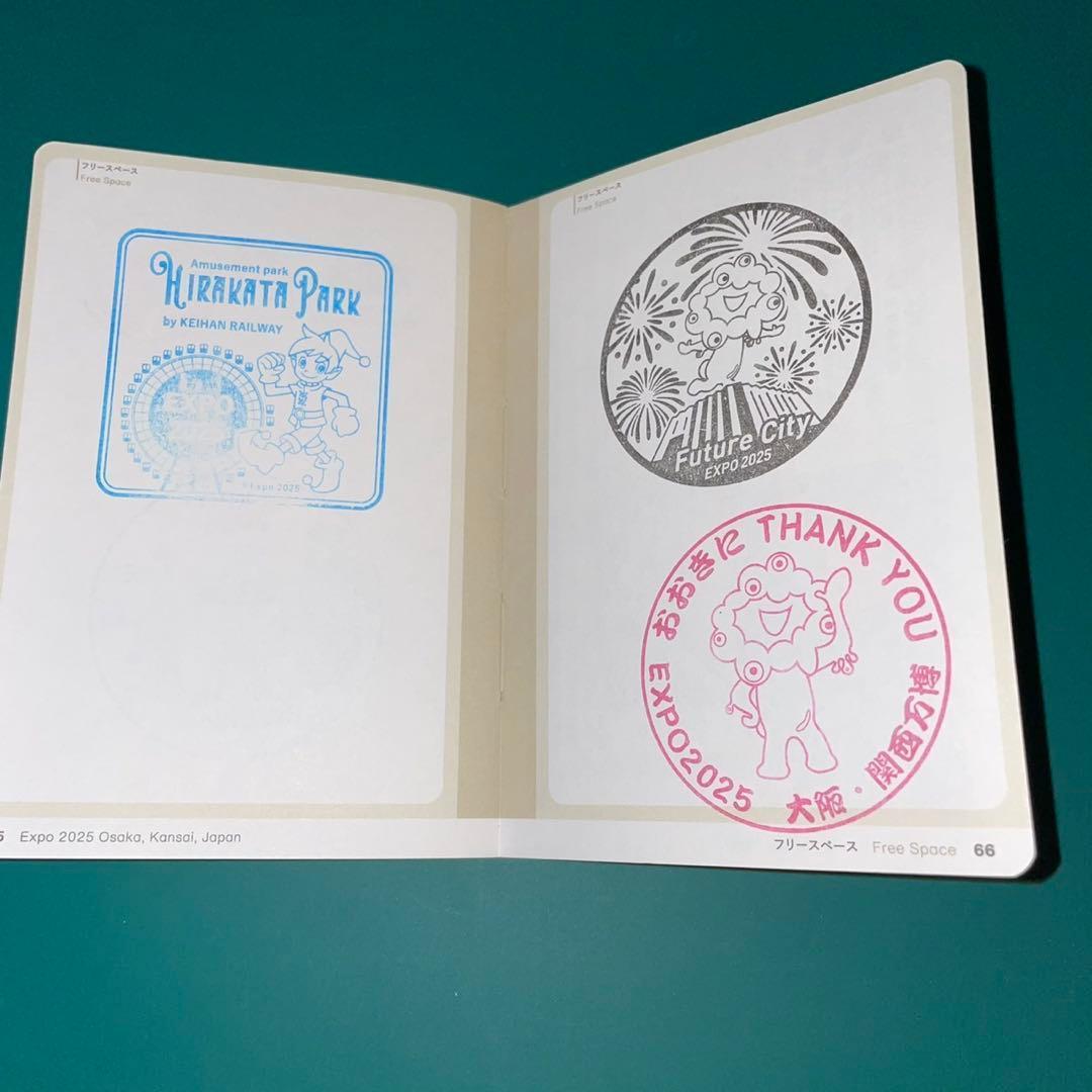 ② 【コンプ】万博 公式 パスポート コンプリート スタンプ帳