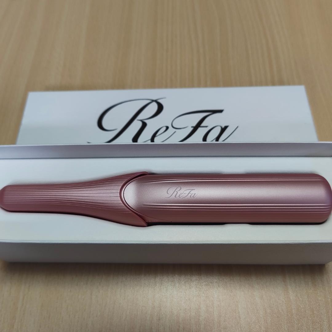 新品未使用 リファ フィンガーアイロン ST6 シルキーピンク リファフィンガーアイロン ST6 シルキーピンク RE-BL-41A MTG リファ