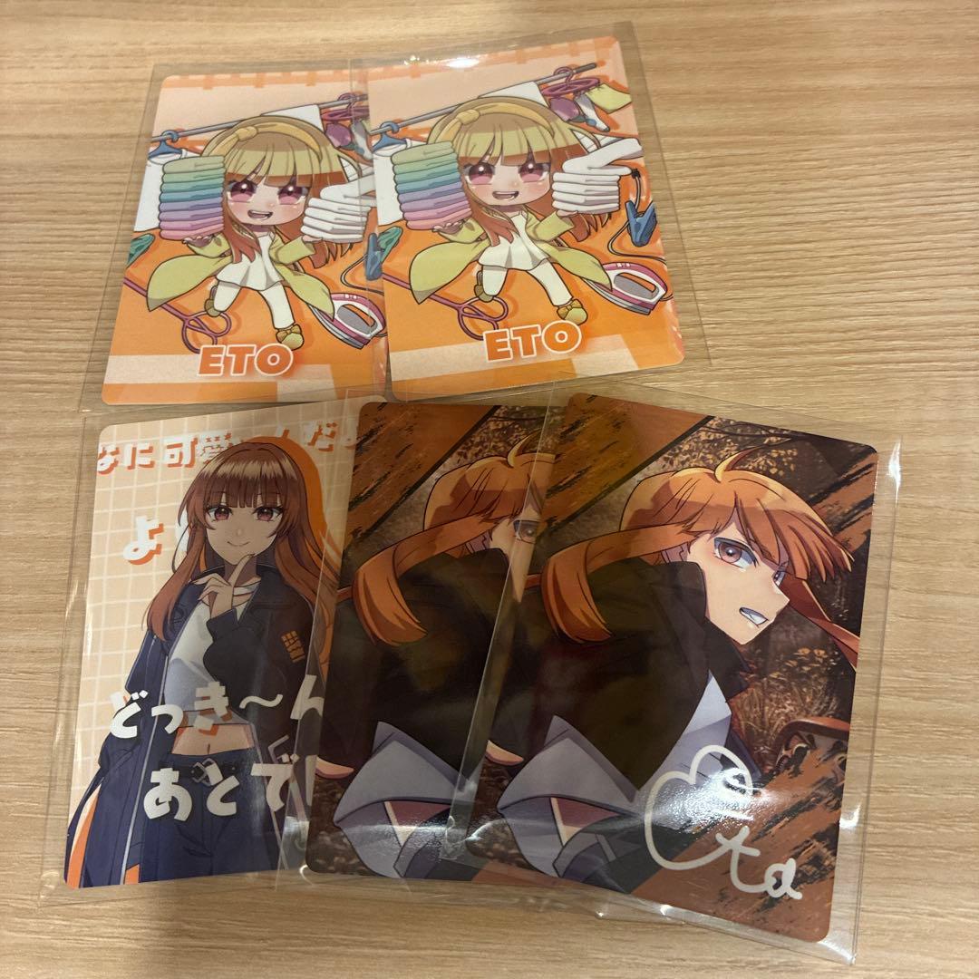 カラフルピーチ 展示会 えと トレカ - メルカリ