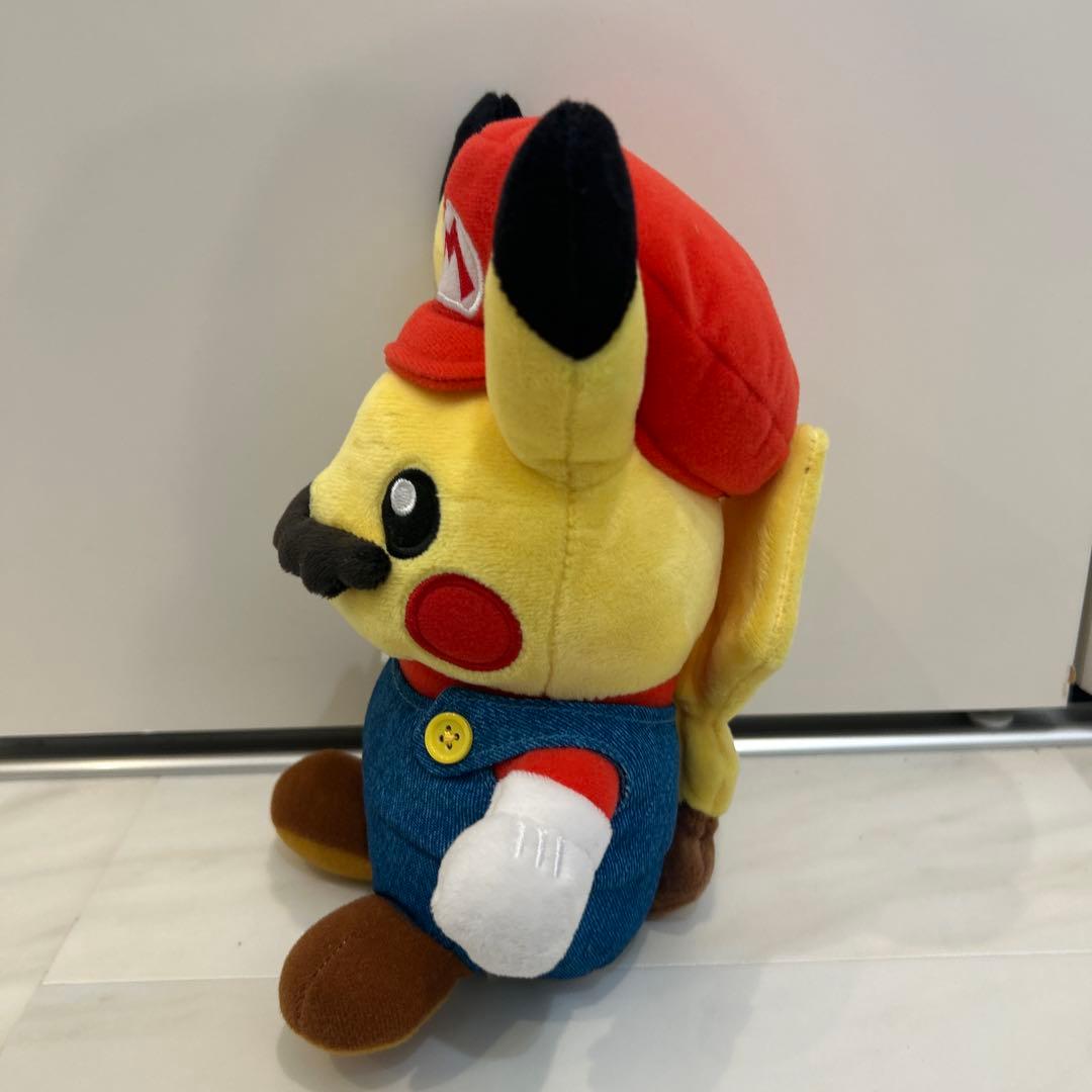 ポケモン マリオ ピカチュウ ぬいぐるみ 約20cm 希少 レア 任天堂