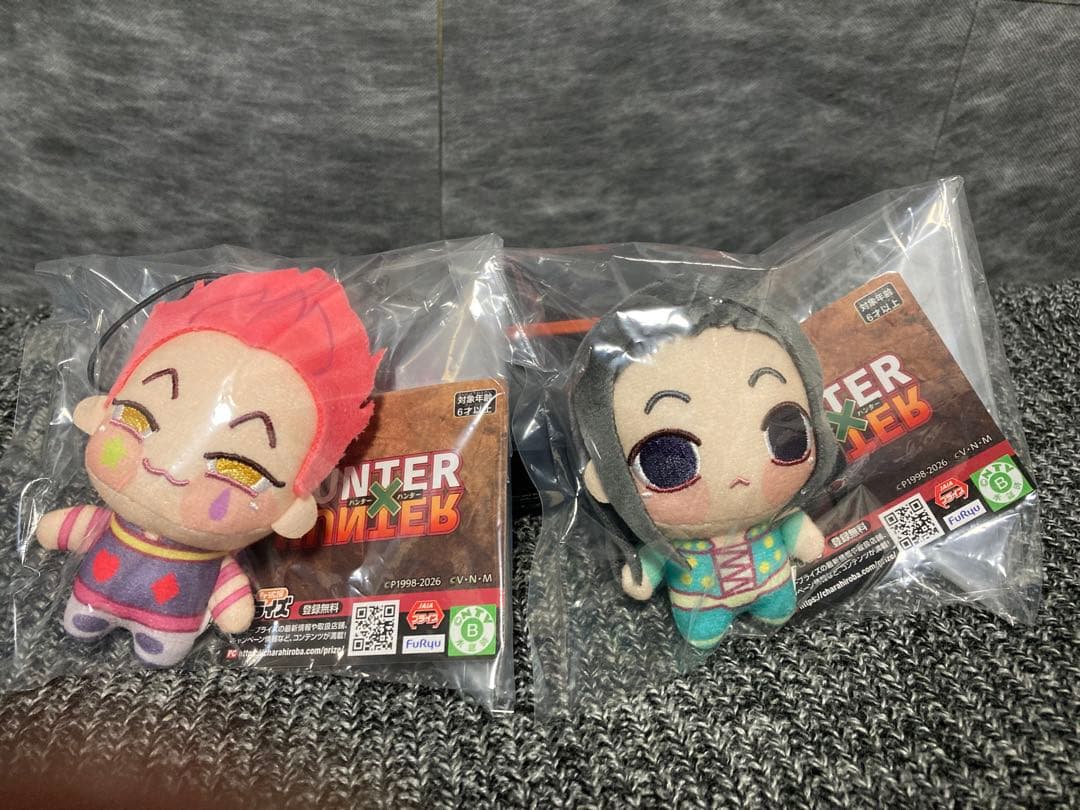 HUNTER×HUNTER ハンターハンター ちょぴぬいぷち イルミ ヒソカ - メルカリ