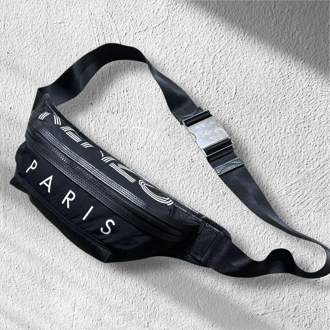 美品✨️KENZO ウエストポーチ ボディバッグ - メルカリ