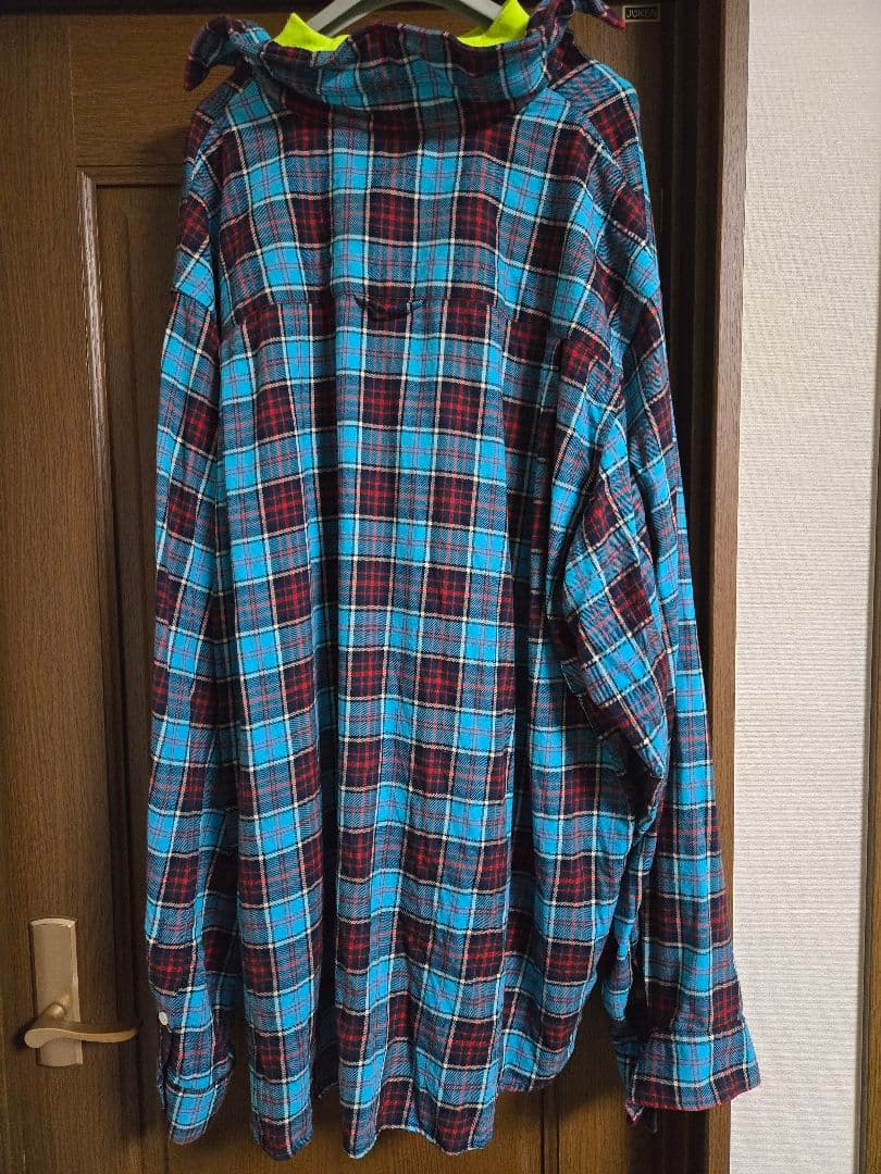 バレンシアガ 22SS トロンプルイユ ダメージ加工 ドッキングチェック