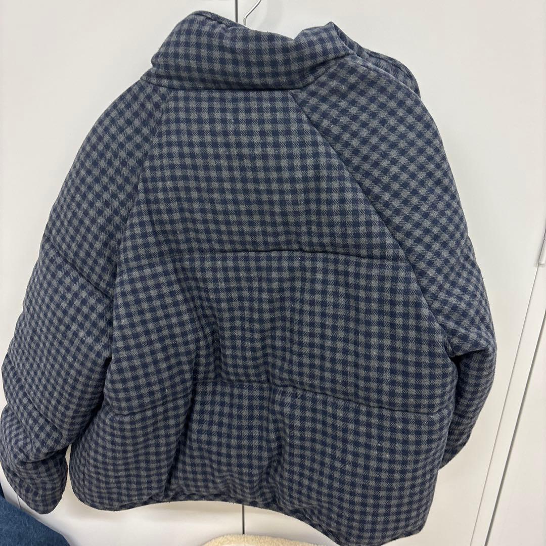 チェック柄中綿ダウンジャケット SA0094 yolo - メルカリ