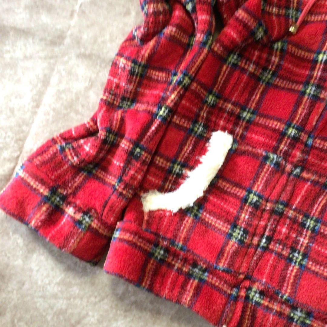 y2k 赤タータンチェックセットアップ グランジフェアリー NANA 原宿00s