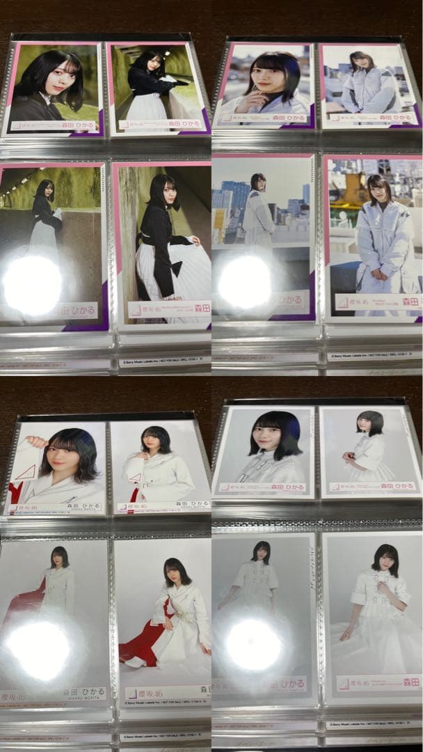 森田ひかる　生写真　まとめ売り