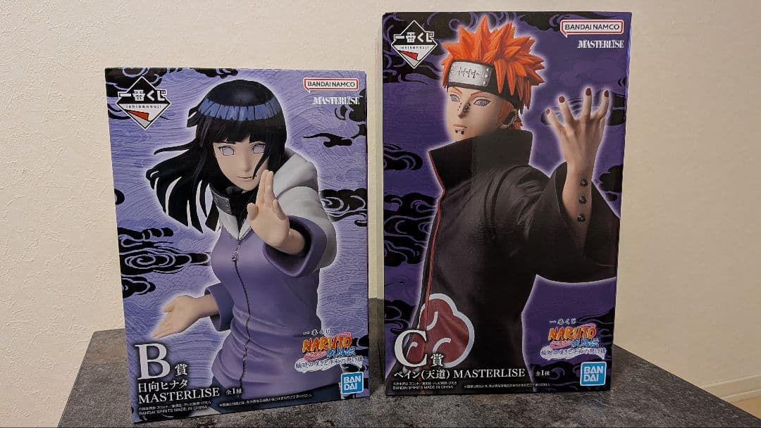 NARUTO ナルト疾風伝 一番くじ B賞日向ヒナタ C賞ペイン(天道) +α
