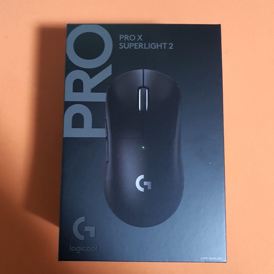 【新品・未開封】logicool PRO X SUPERLIGHT 2 ロジクール G PRO X スーパーライト2 ワイヤレスゲーミングマウス