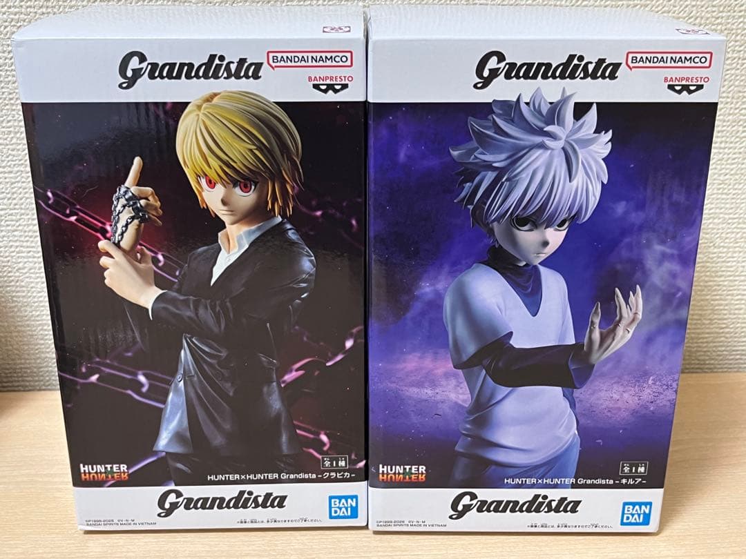 ハンターハンター クラピカ キルア グランディスタ フィギュア - メルカリ