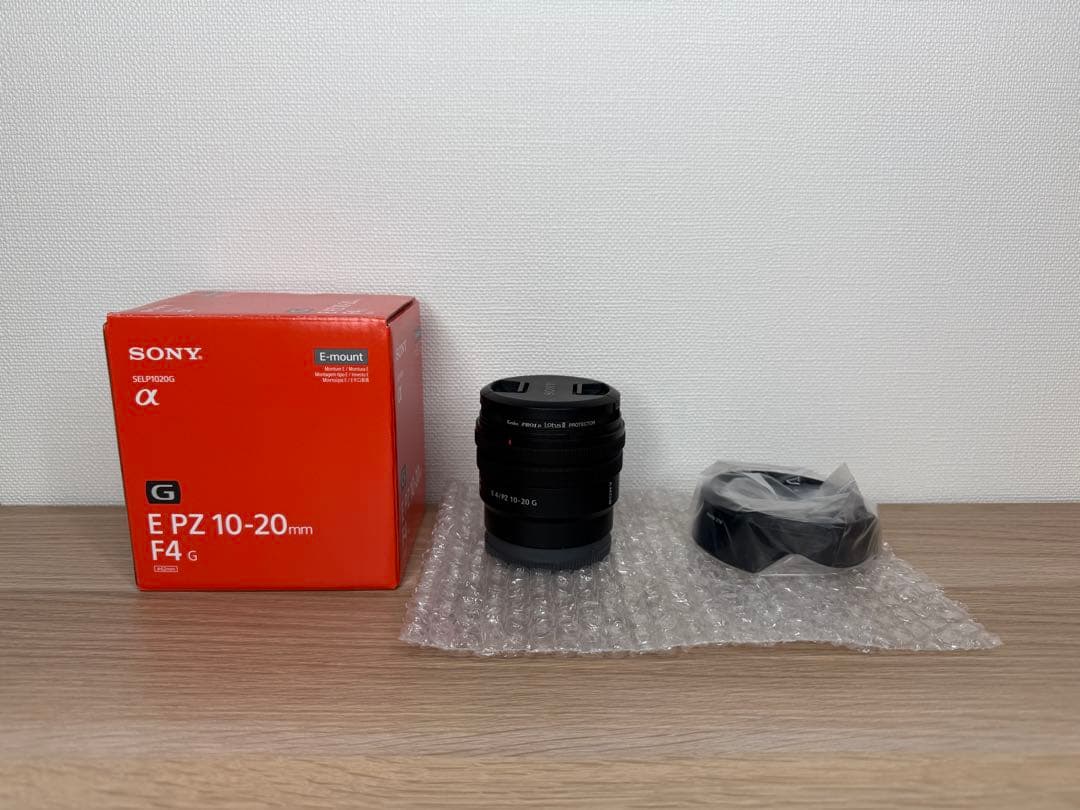 SONY E PZ 10-20mm F4 G ズームレンズ　保護レンズ付 ソニー E PZ 10-20mm F4 G 徹底レビューVol.1 外観・AF編 - とるなら