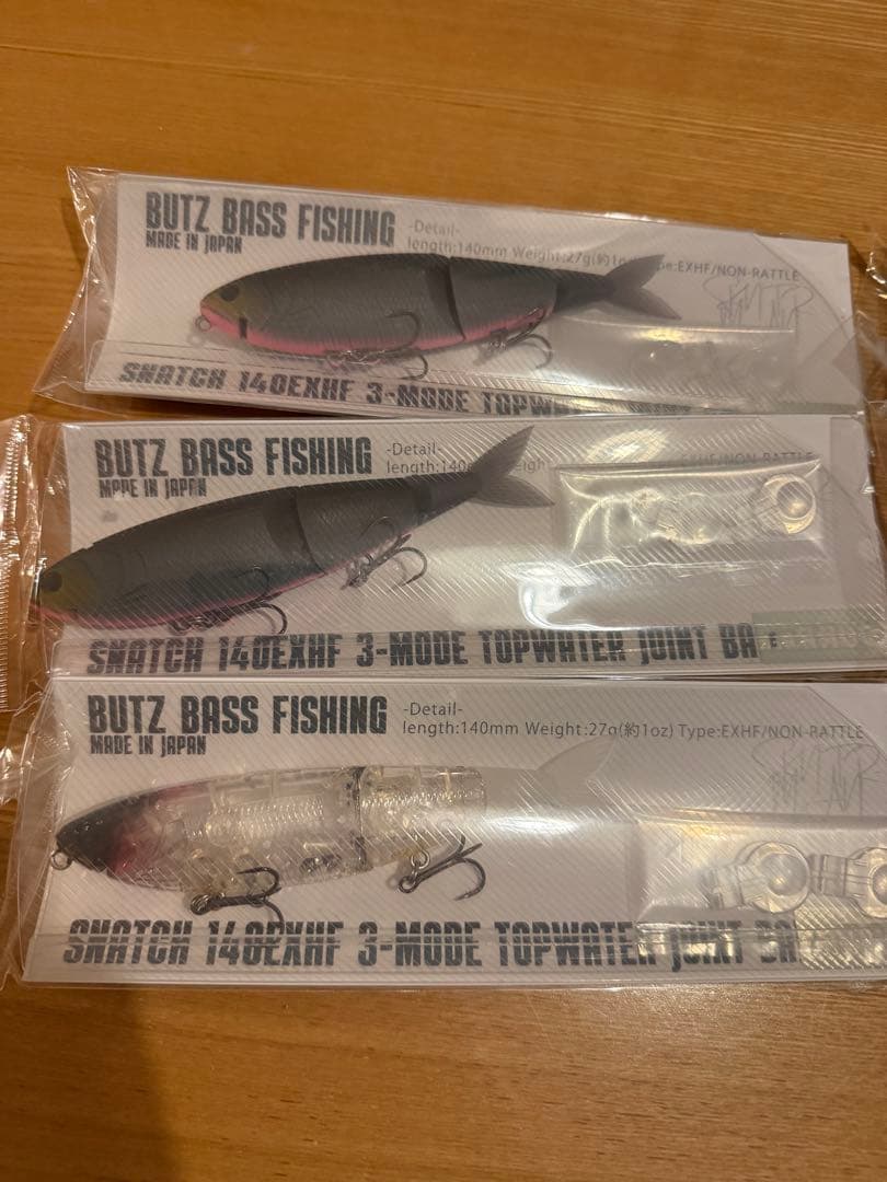 ア*キ様 【即日発送】バッツ スナッチ 140EXHF 計6点 未使用