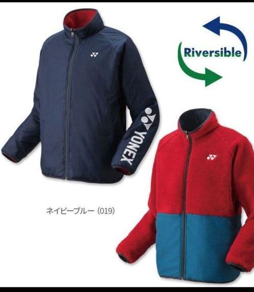 YONEX ボアリバーシブルジャケット モコモコ 美品 - メルカリ