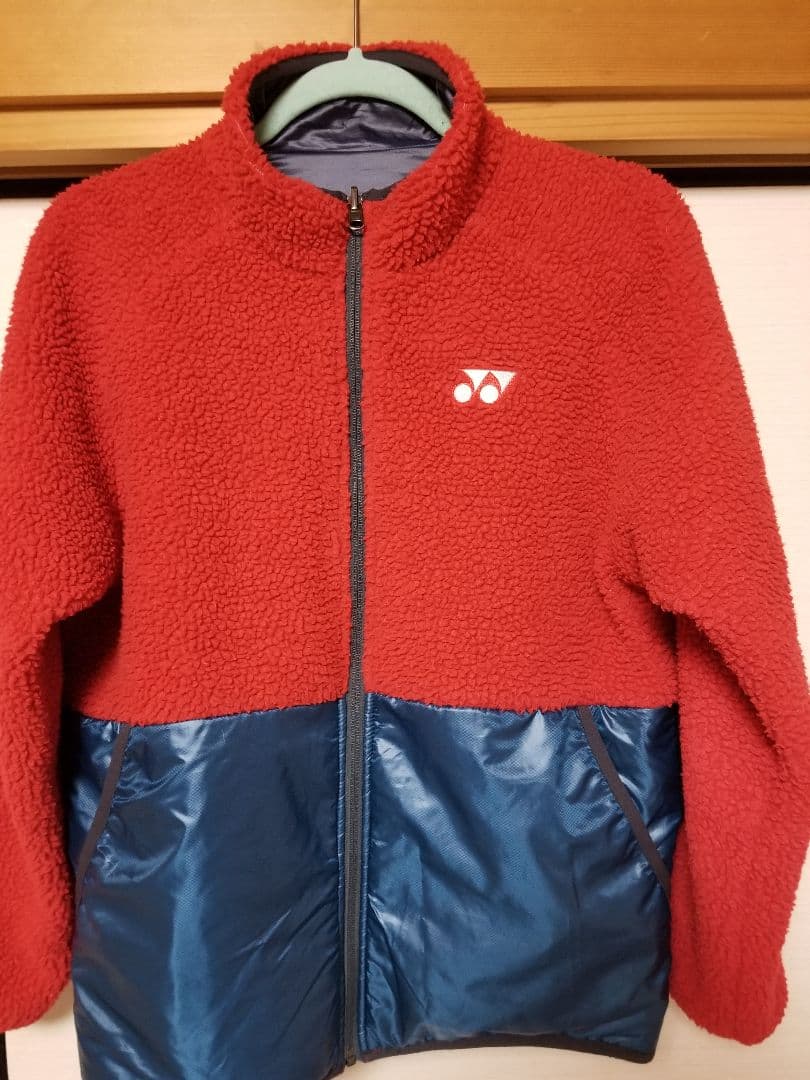 YONEX ボアリバーシブルジャケット モコモコ 美品 - メルカリ