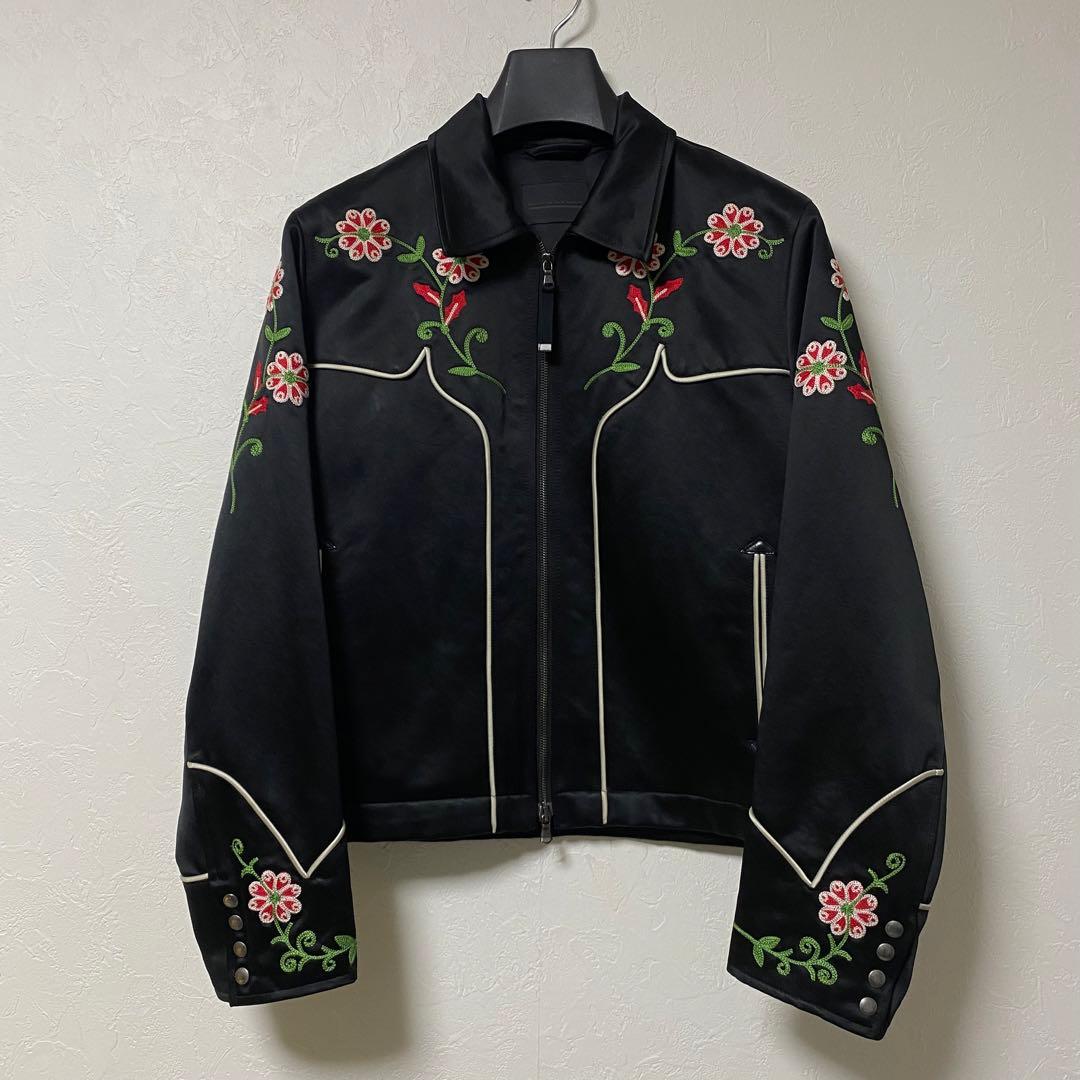 DIESEL BLACK GOLD ウエスタン ブルゾン 刺繍 ジャケット 短丈 DIESEL BLACK GOLD ウエスタン ブルゾン 刺繍 ジャケット 短丈 - メルカリ