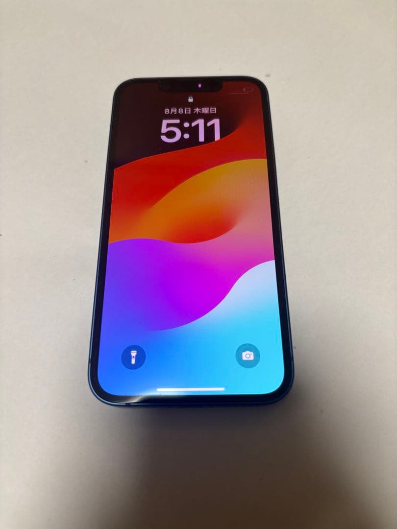 Apple iPhone 13 mini 本体 ブルー Apple iPhone 13 Mini Restored, Carrier Unlocked, 256GB, Blue