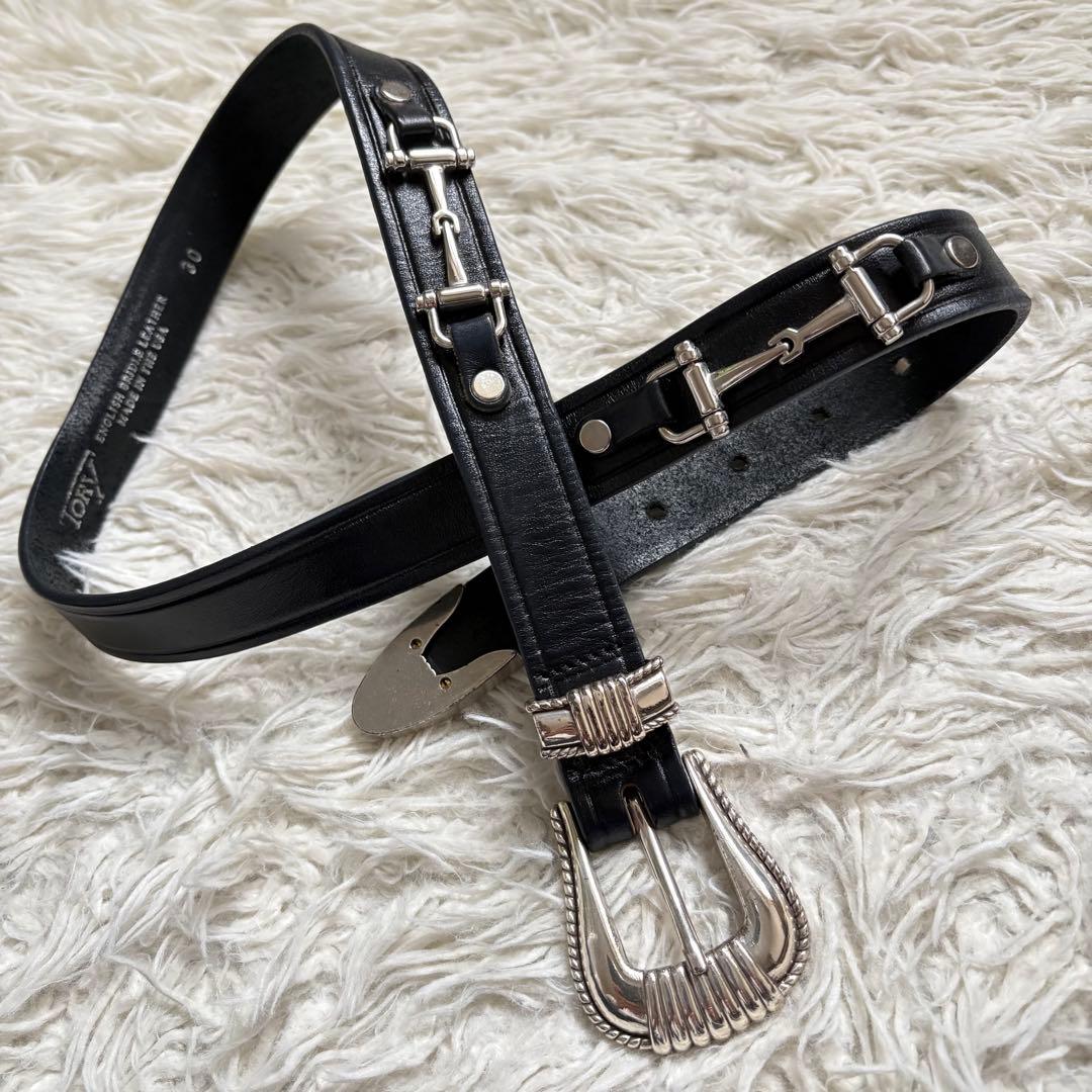 TORY LEATHER/1inch BIT BELT / ビットベルト/30 TORY LEATHER/トリーレザー 1inch BIT BELT レザーベルト | BEAVER
