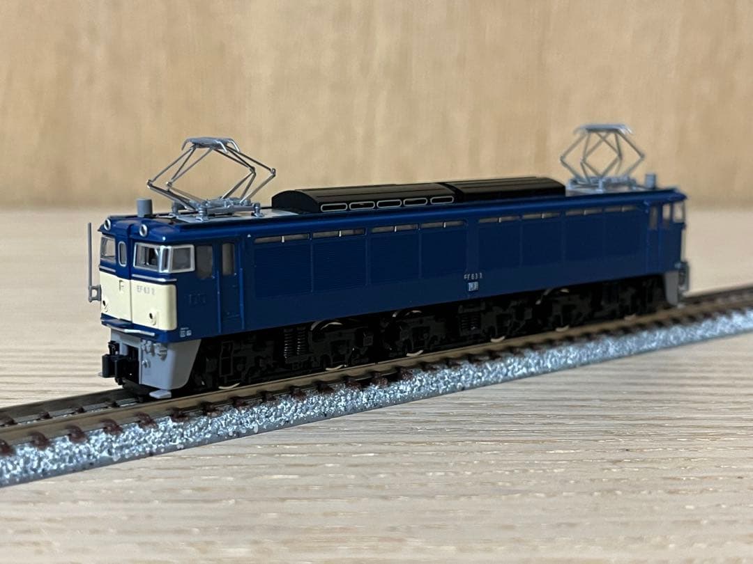 TOMIX JR EF63形電気機関車（青色）2両セット