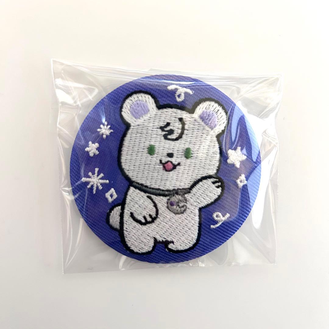 にじさんじ3SKM 榊ネス さんくま にぱちぃ IMPACTランダム刺繍缶バッチ