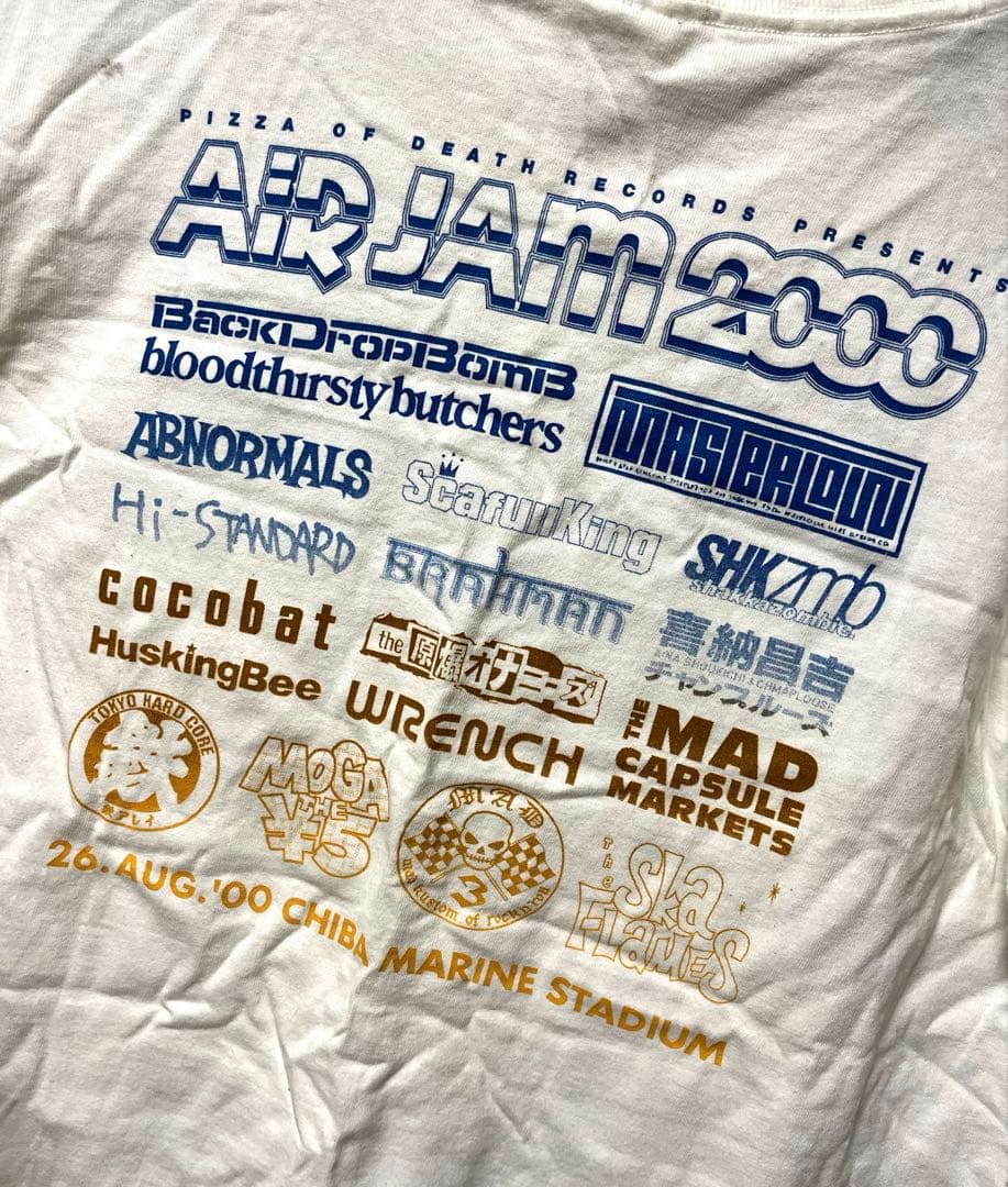 AIR JAM 2000 Tシャツ サイズM Hi-STANDARD