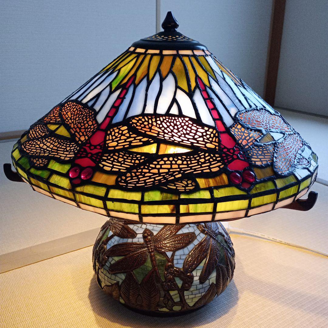 希少の逸品】ティファニー レプリカステンドグラスランプ ドラゴン