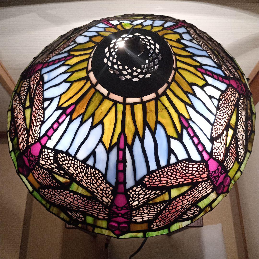 希少の逸品】ティファニー レプリカステンドグラスランプ ドラゴン