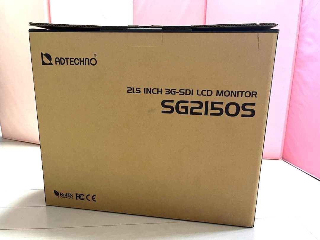 新品　ADTECHNO SG2150S BLACK SG2150S | 3G-SDI Level A/B入出力対応フルHD液晶パネル搭載 21.5型