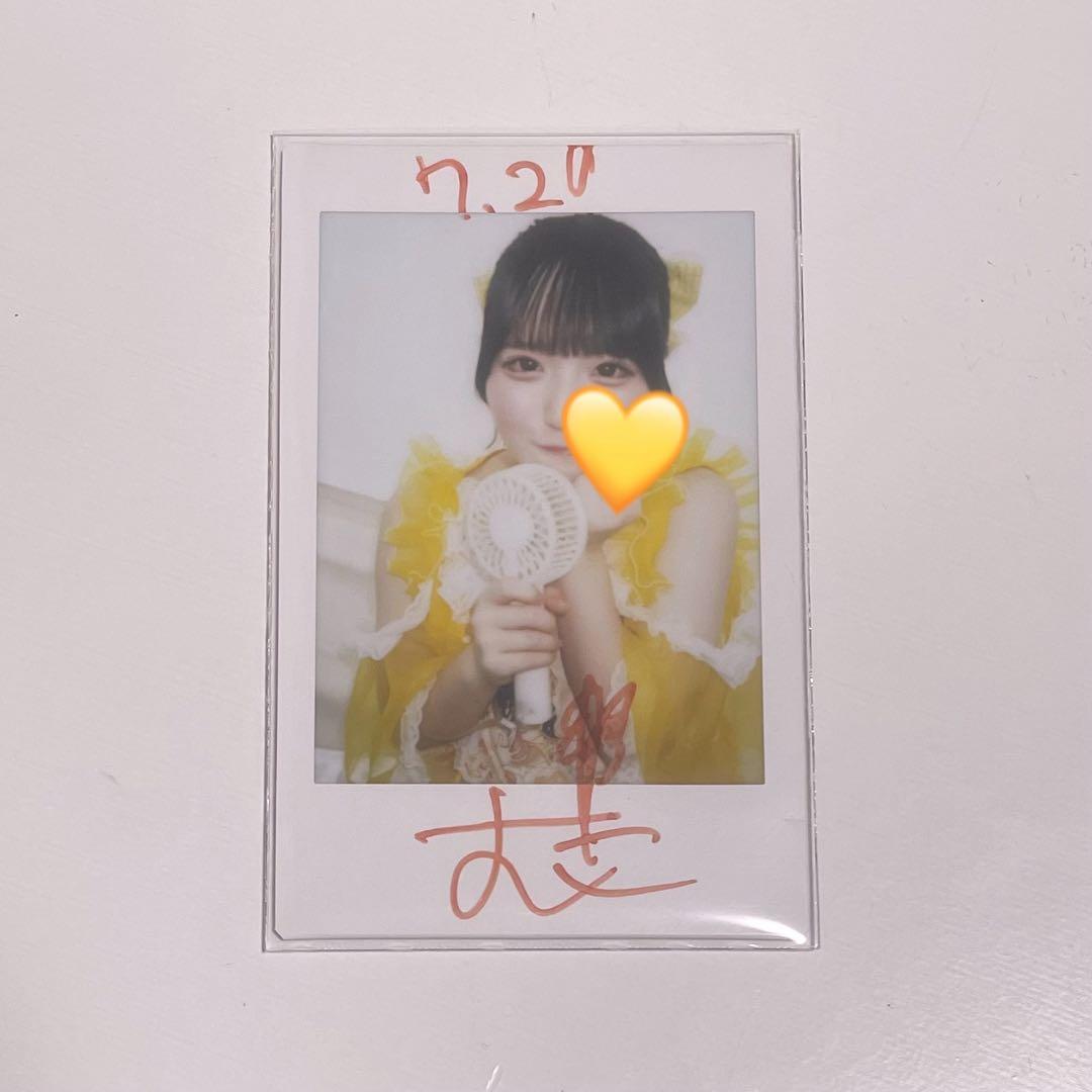 iON! 栗栖むぎ サインありチェキ - メルカリ