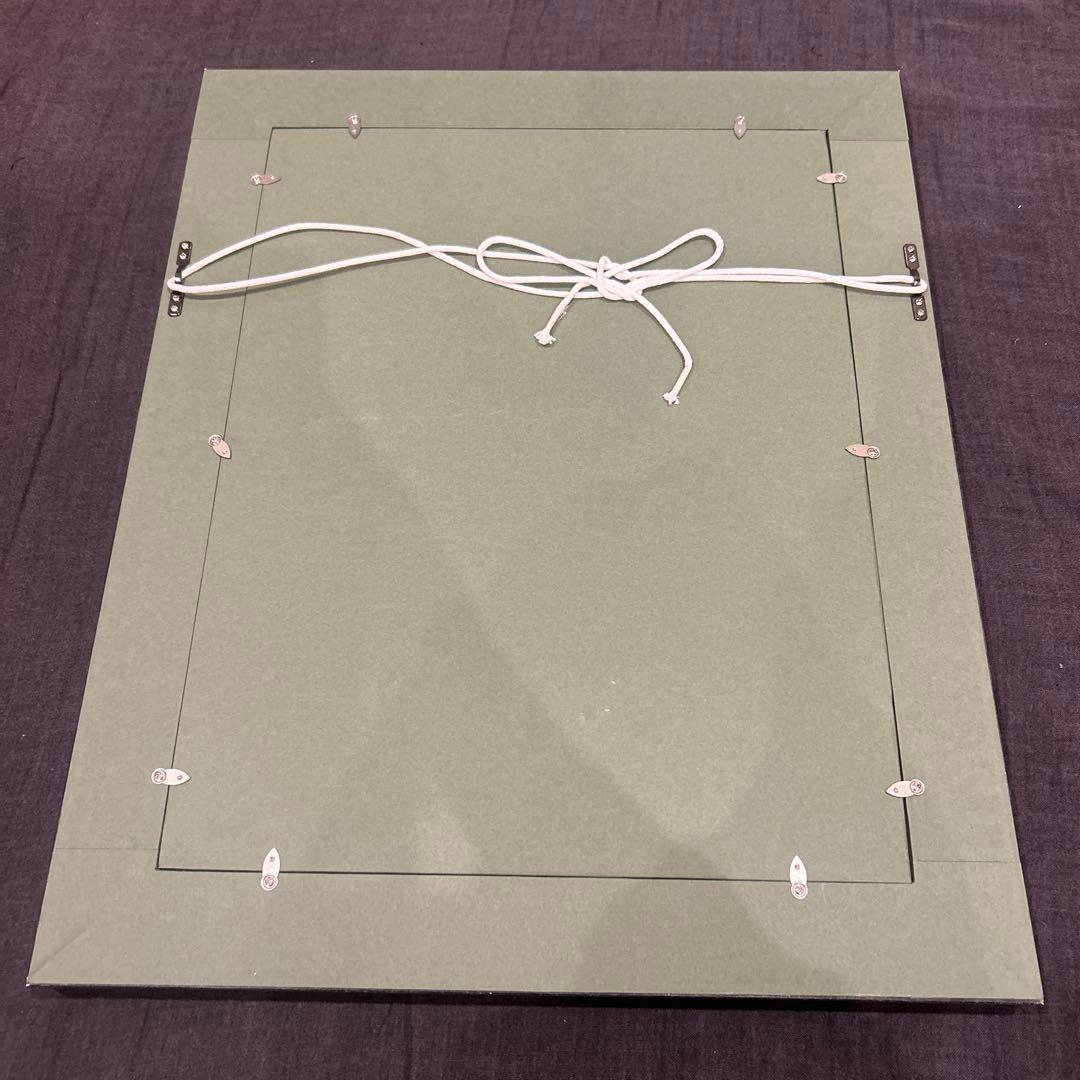 新品額縁/水彩画入　リメイク・再利用向け　風景画　絵画　店舗在庫　まとめ買い歓迎