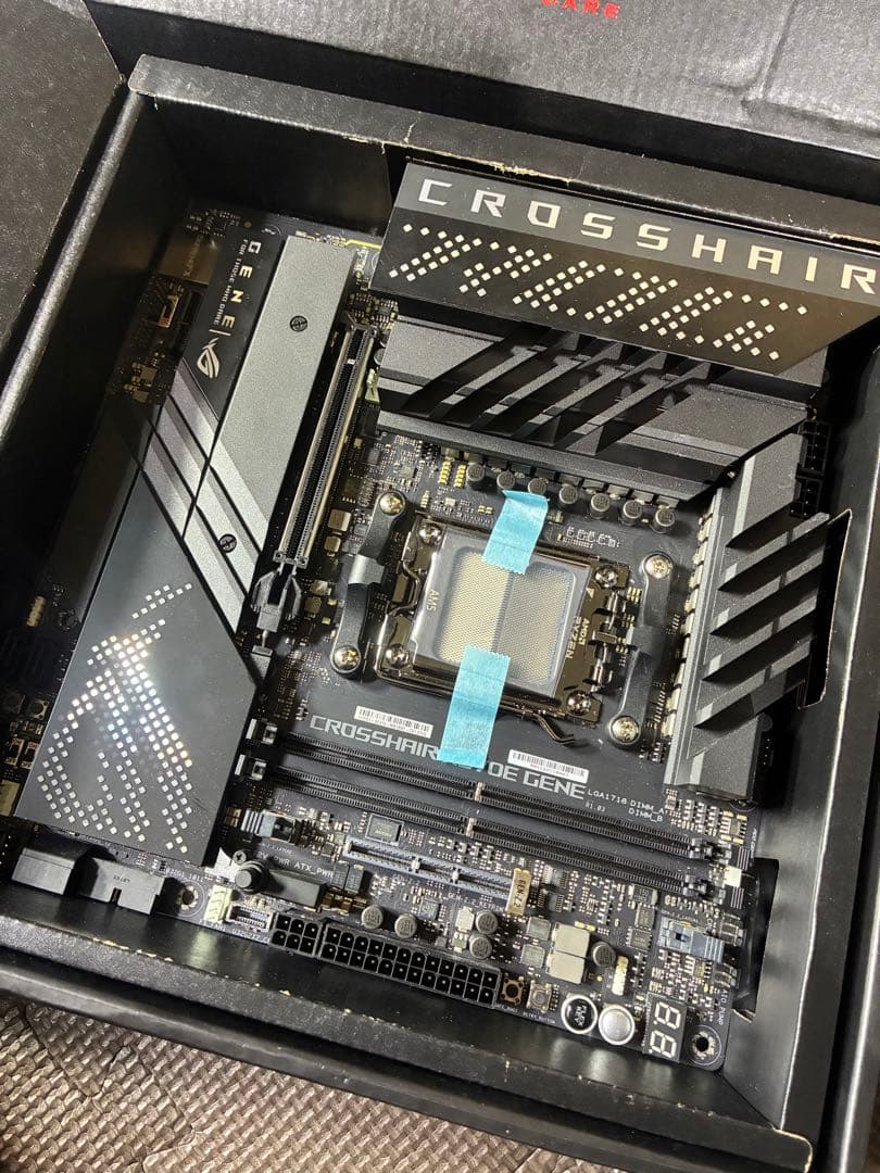 再出品】ASUS ROG CROSSHAIR X670E マザーボード（中古） - メルカリ