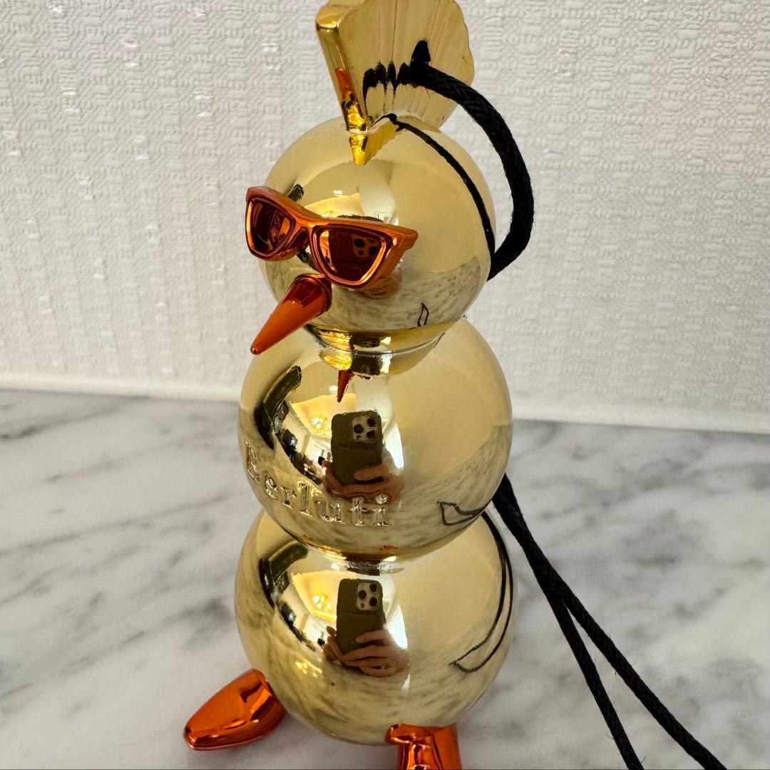 限定非売品⭐️Berutti ベルルッティ ノベルティ ゴールド ストラップ