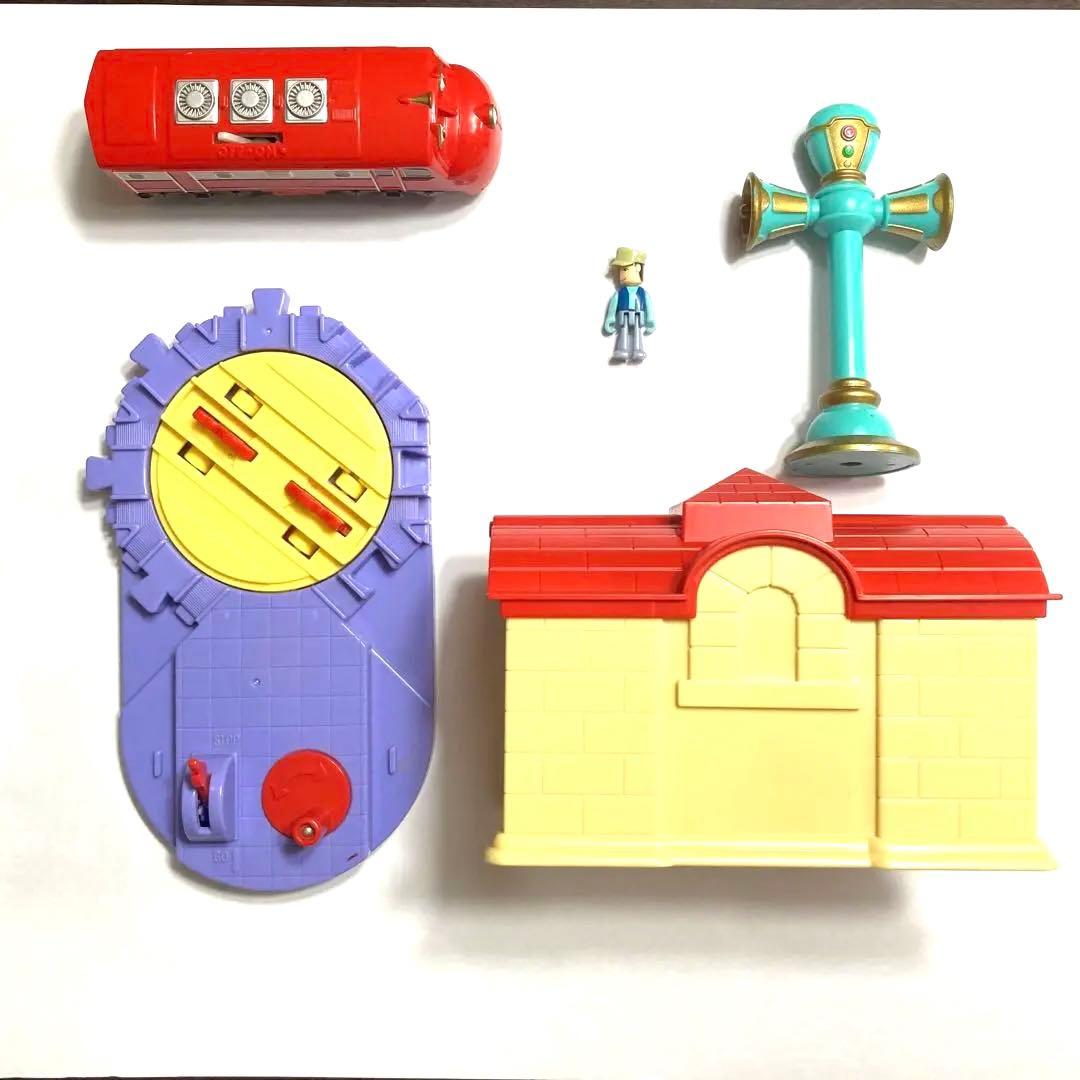 タカラトミープラレール チャギントンシリーズ とレールセットB〈良品〉