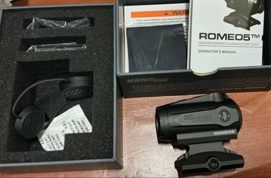 SIGスタイル ROMEO5 GEN2ドットサイト green SIG SAUER: ドットサイト SOR5102 ROMEO5 GEN2 1x20MM 1 MOA GREEN DOT