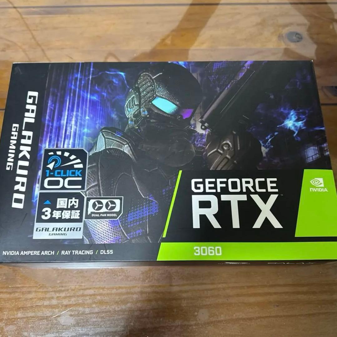 玄人志向 GALAX GeForce RTX 3060 12GB GK-RTX3060-E12GB/OC/WHITE | 玄人志向 GALAKURO NVIDIA GEFORCE RTX