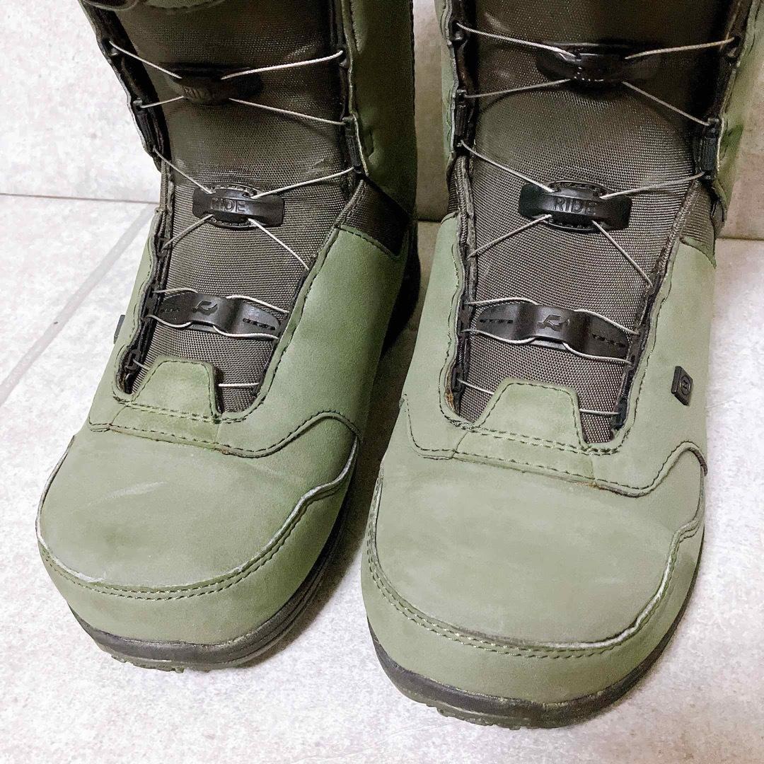 RIDE LASSO BOA スノーボード ブーツ 25.0cm カーキ 美品