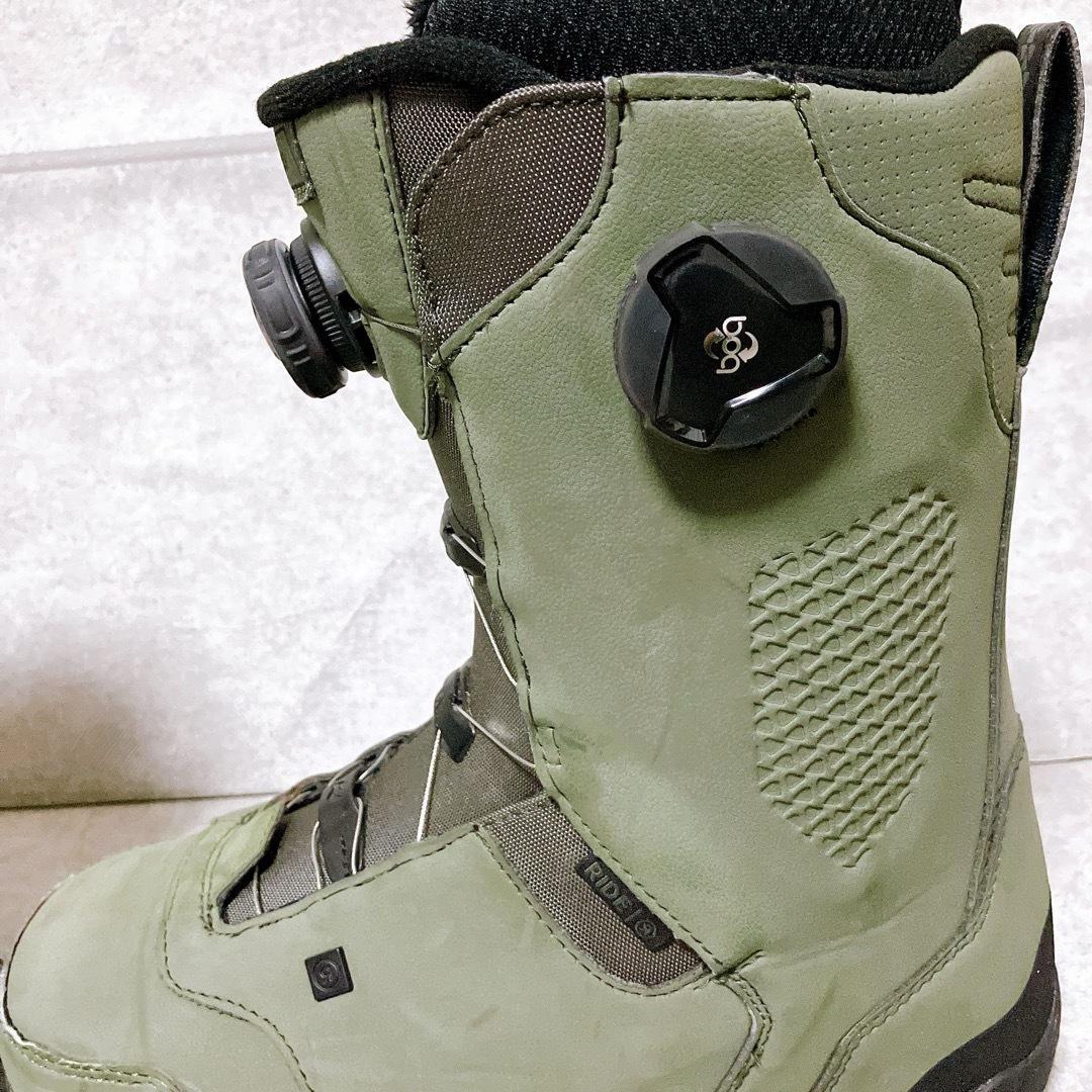 RIDE LASSO BOA スノーボード ブーツ 25.0cm カーキ 美品