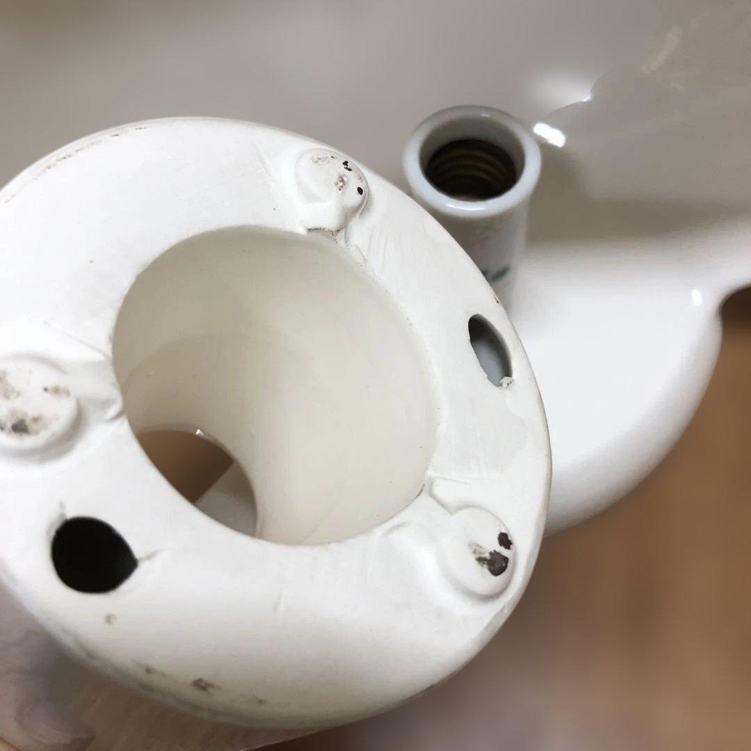 希少] YAMAGIWA ヤマギワ 陶器 照明 ランプ レトロ ポストモダン