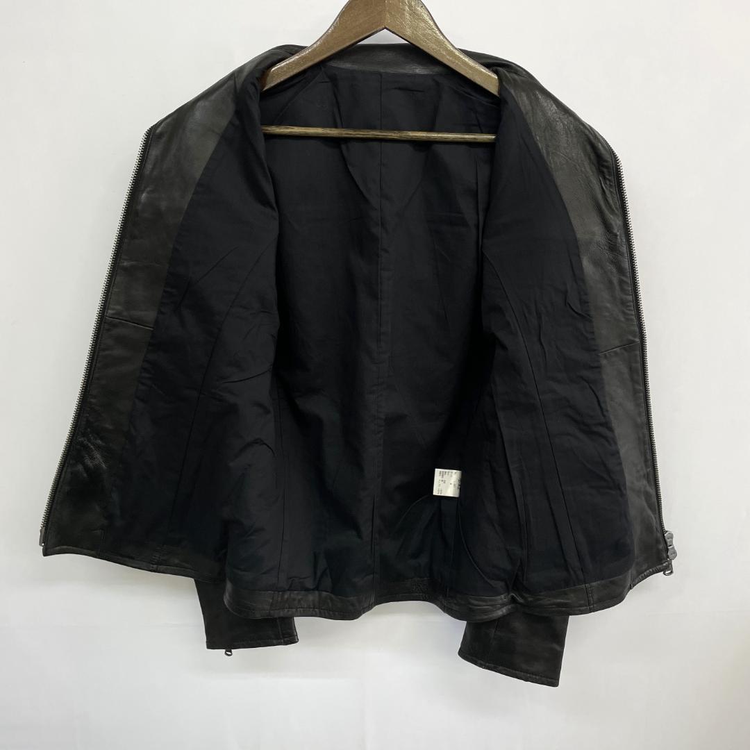 上質 AZ by junhashimoto エーゼイ 羊革 ラムレザーライダース - メルカリ