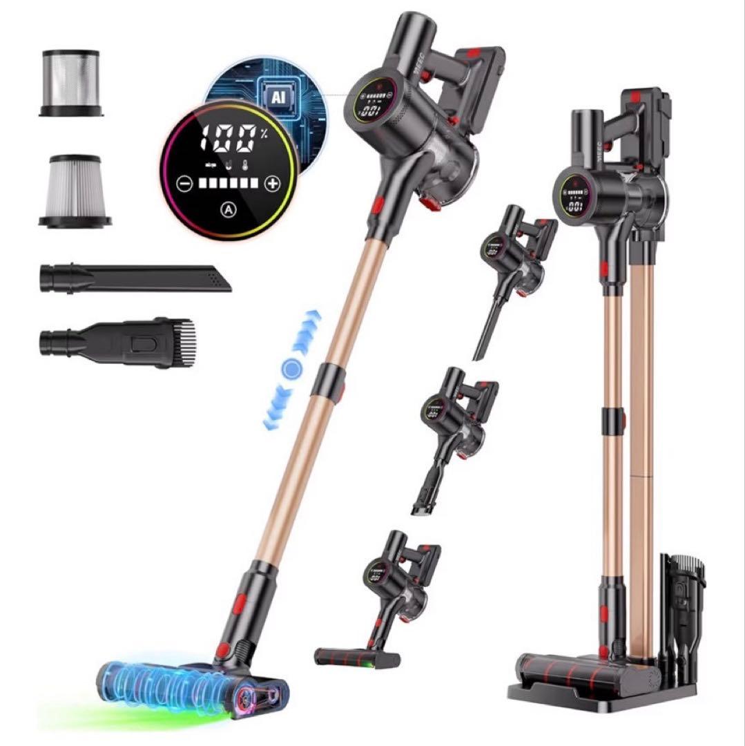 【新品】コードレス掃除機 軽量 サイクロン式 スティッククリーナー バッテリー 着脱式バッテリーで時間を気にせず掃除できる! 日立のスティック掃除機