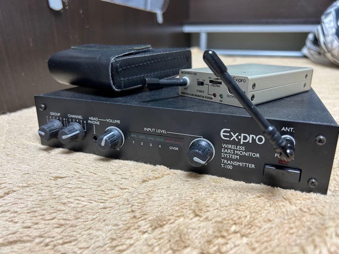 Ex-Pro T-100/R-100 ワイヤレスモニター イヤモニ - メルカリ